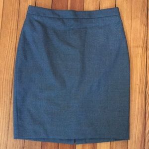 J. Crew Super 120s No. 2 Pencil Skirt - 2P